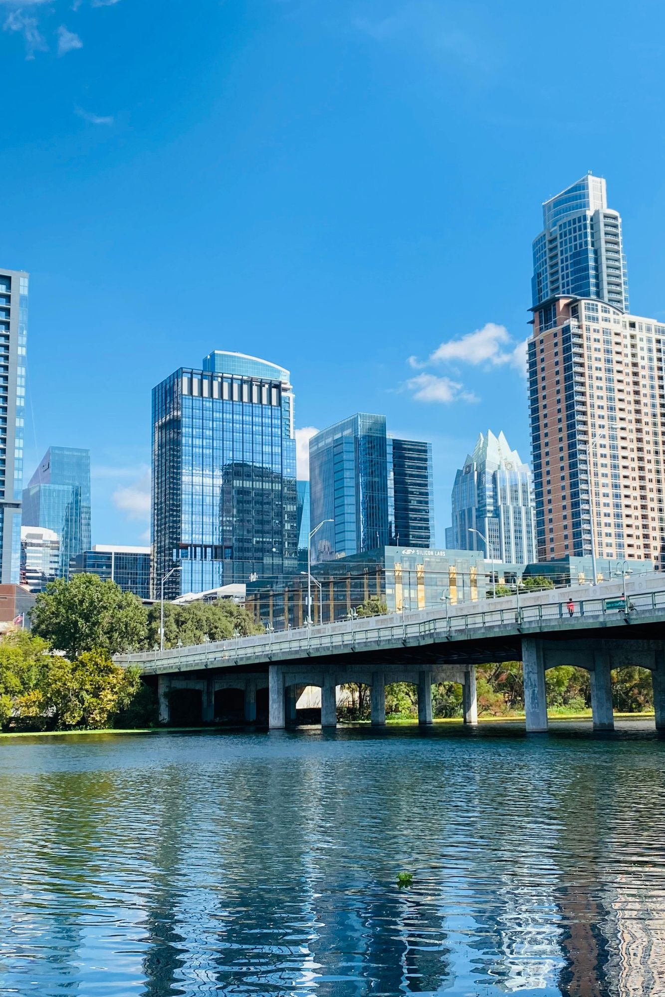 Downtown Austin skyline for buyers who want to buy a house in Austin on an H-1B